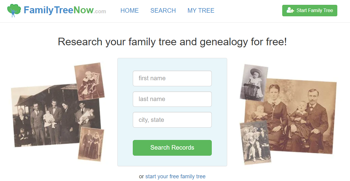 family tree now