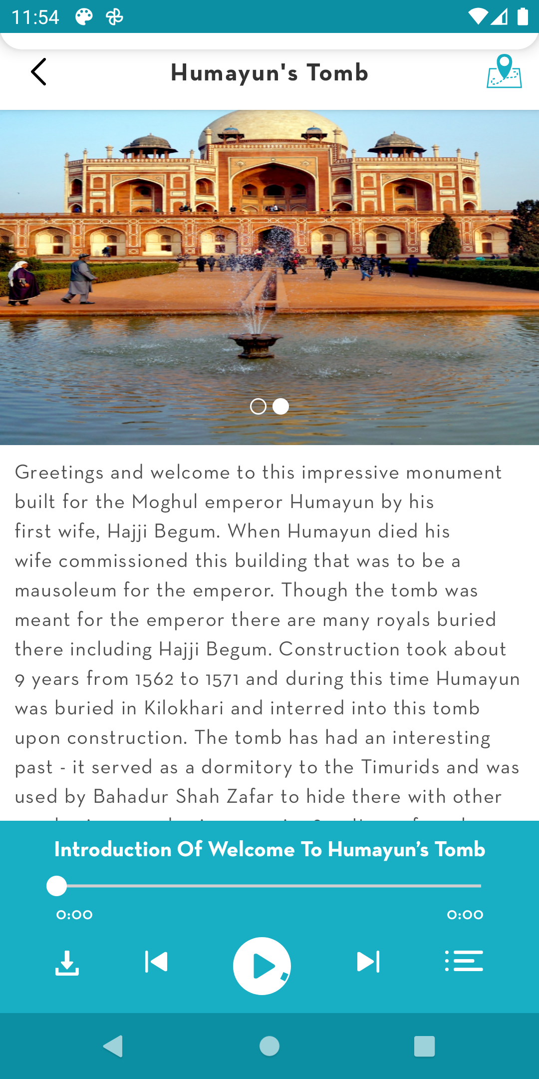 Humayun's Tomb tour