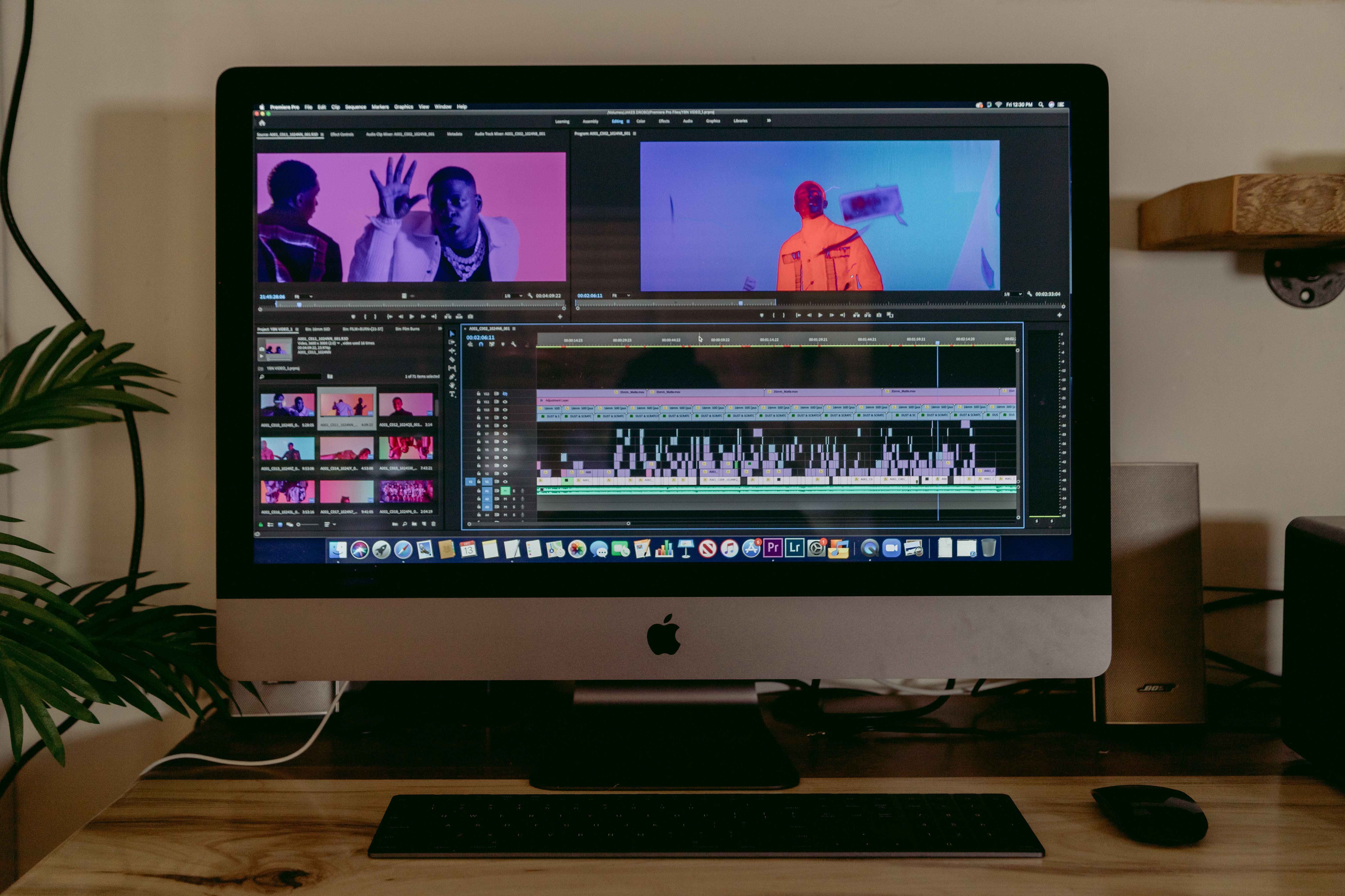 Quellmonitor vs. Programmmonitor in Premiere Pro: Was ist der Unterschied? - jakob owens iF4awMfbBPY unsplash