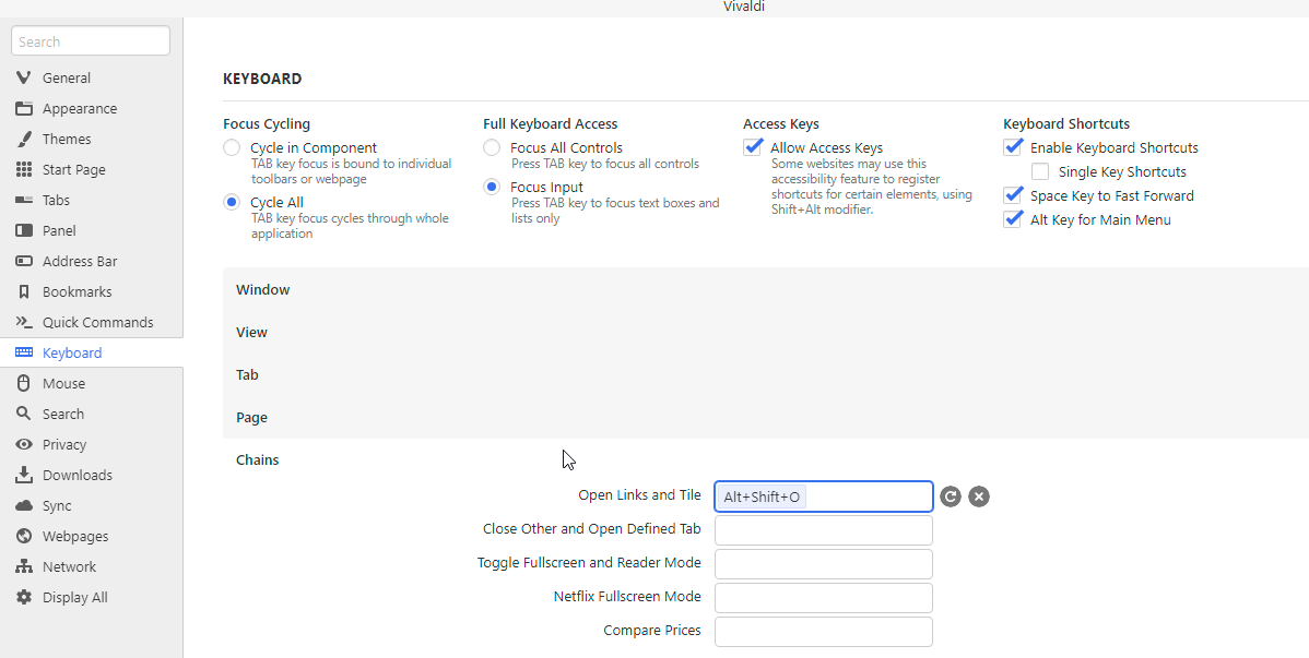 keyboard-shortcut-command-chain-vivaldi
