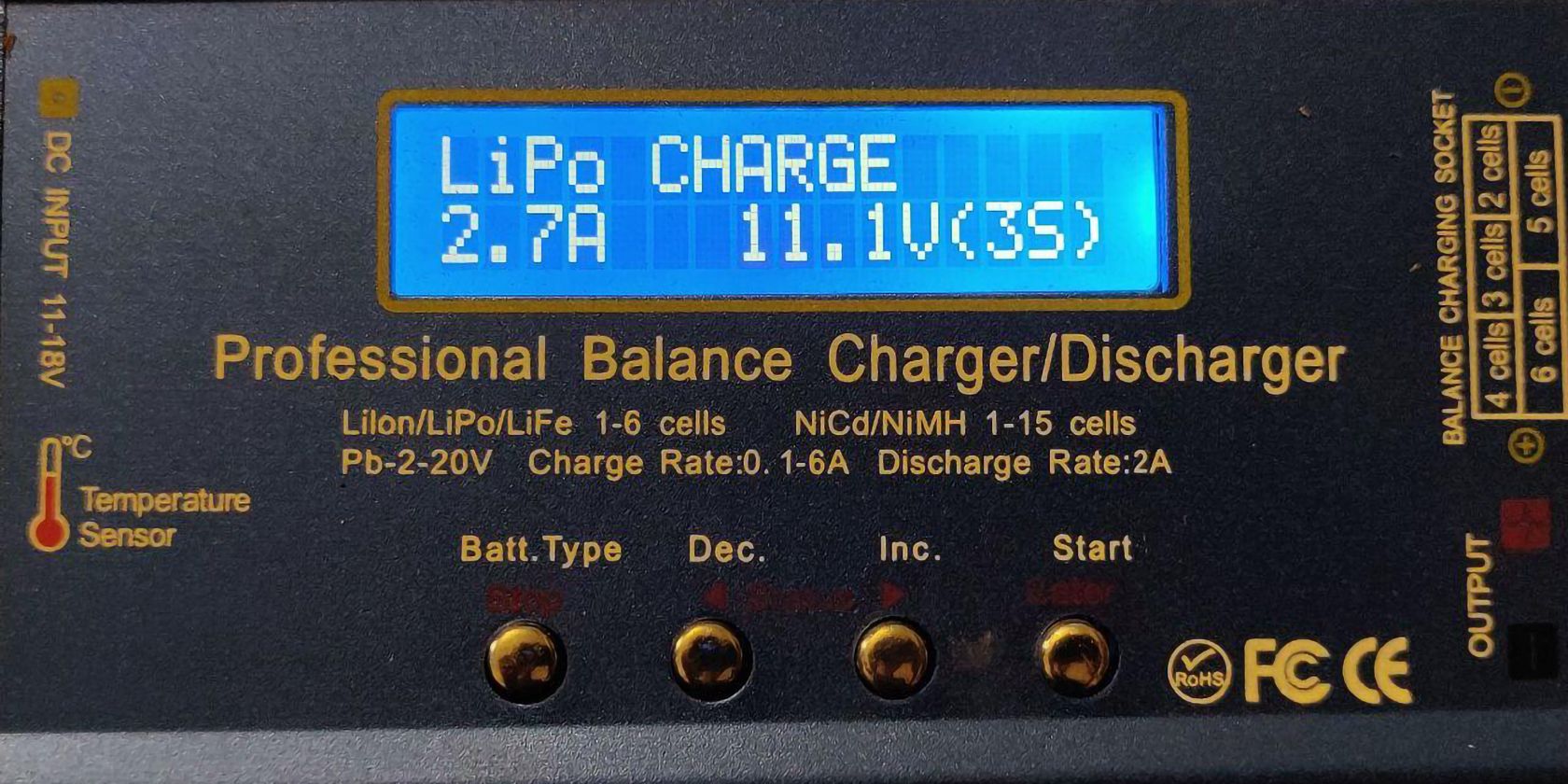The basic charge setting