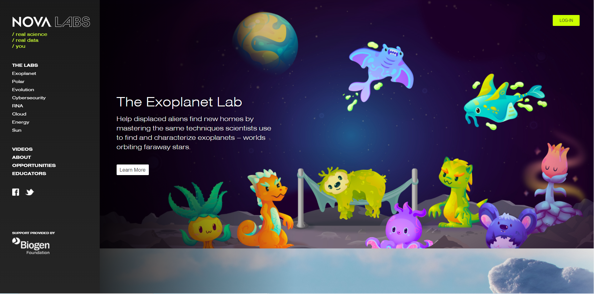 nova's exoplanet lab