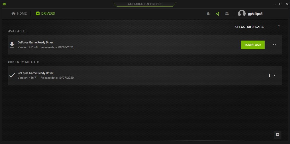 nvidia geforce experience download drivers