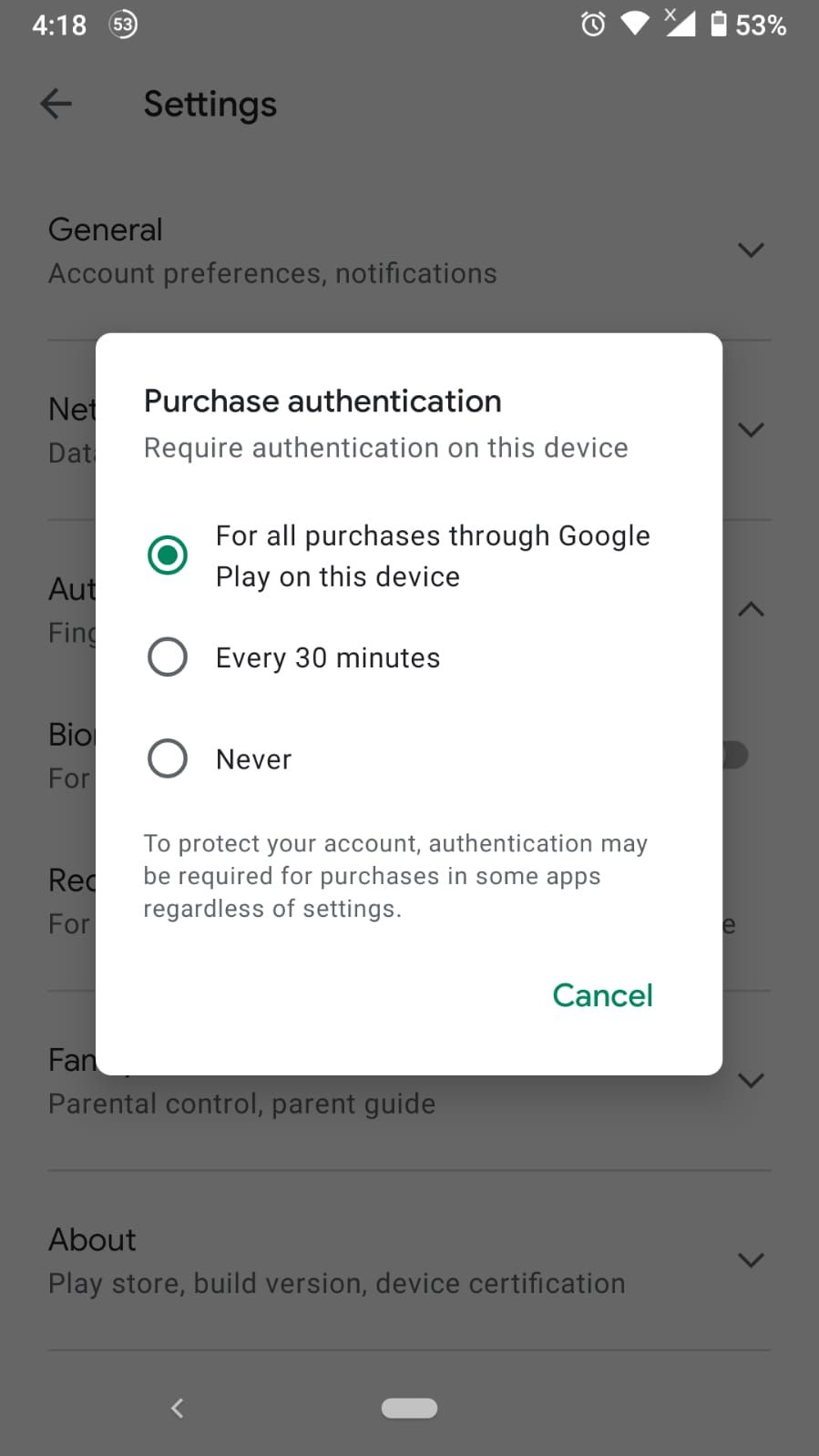 playstore-purchase-authentication-screenshot