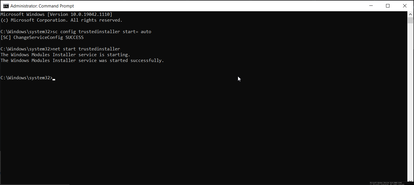 restart-trusted-installer-module-windows-command-prompt