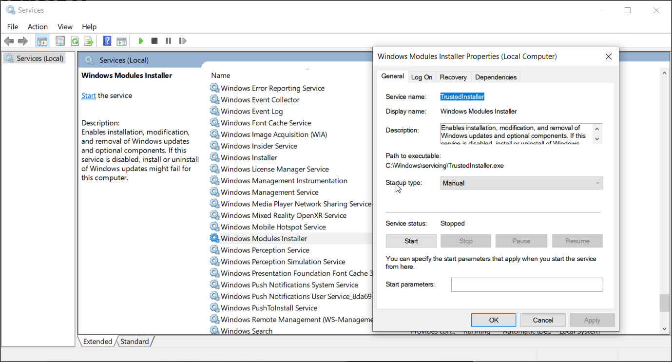 restart-windows-trusted-installer-modules