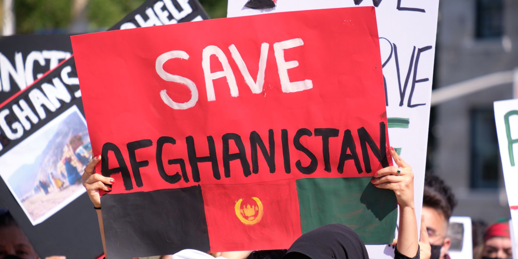 save afganistan banner feature