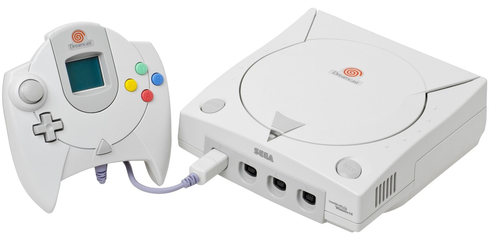 sega dreamcast and controller - Quando le buone console falliscono: il SEGA Dreamcast