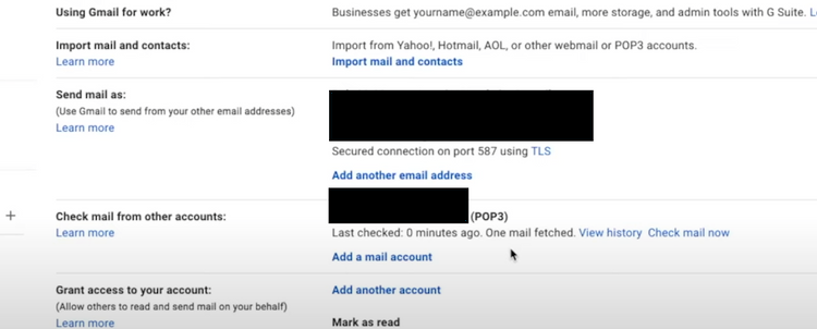 Verify email on Gmail