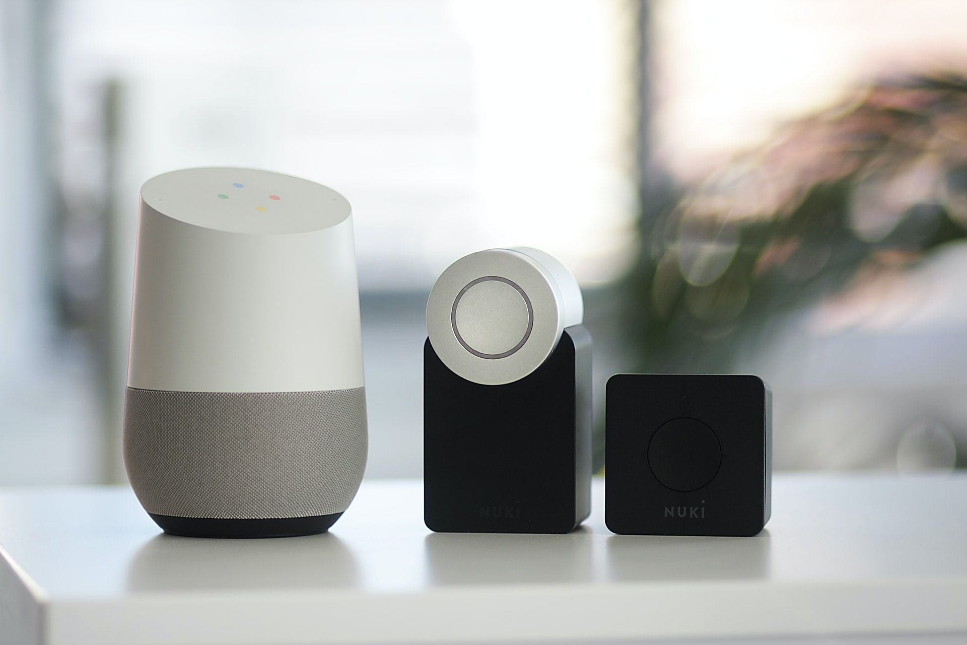 A lineup of smart home products