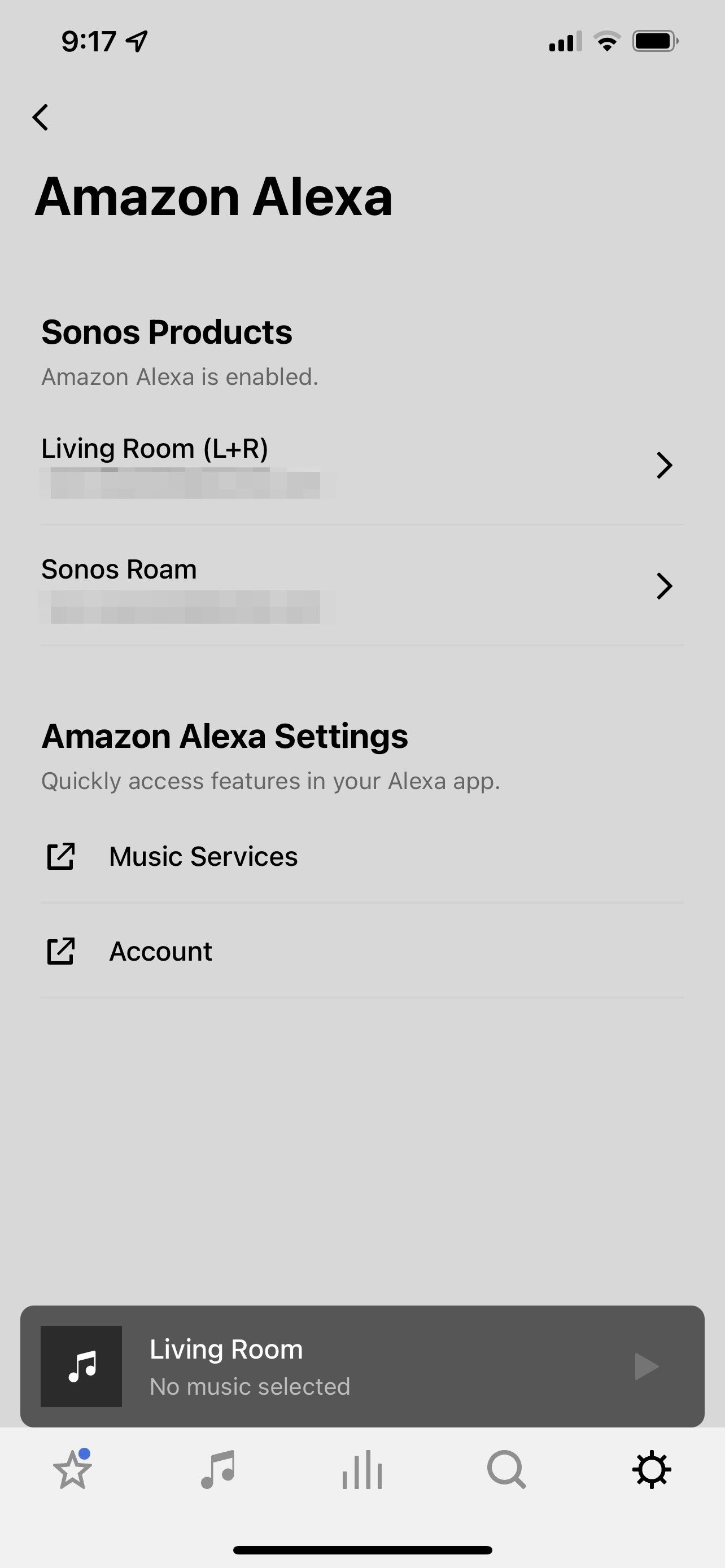 Enable alexa hot sale on sonos one