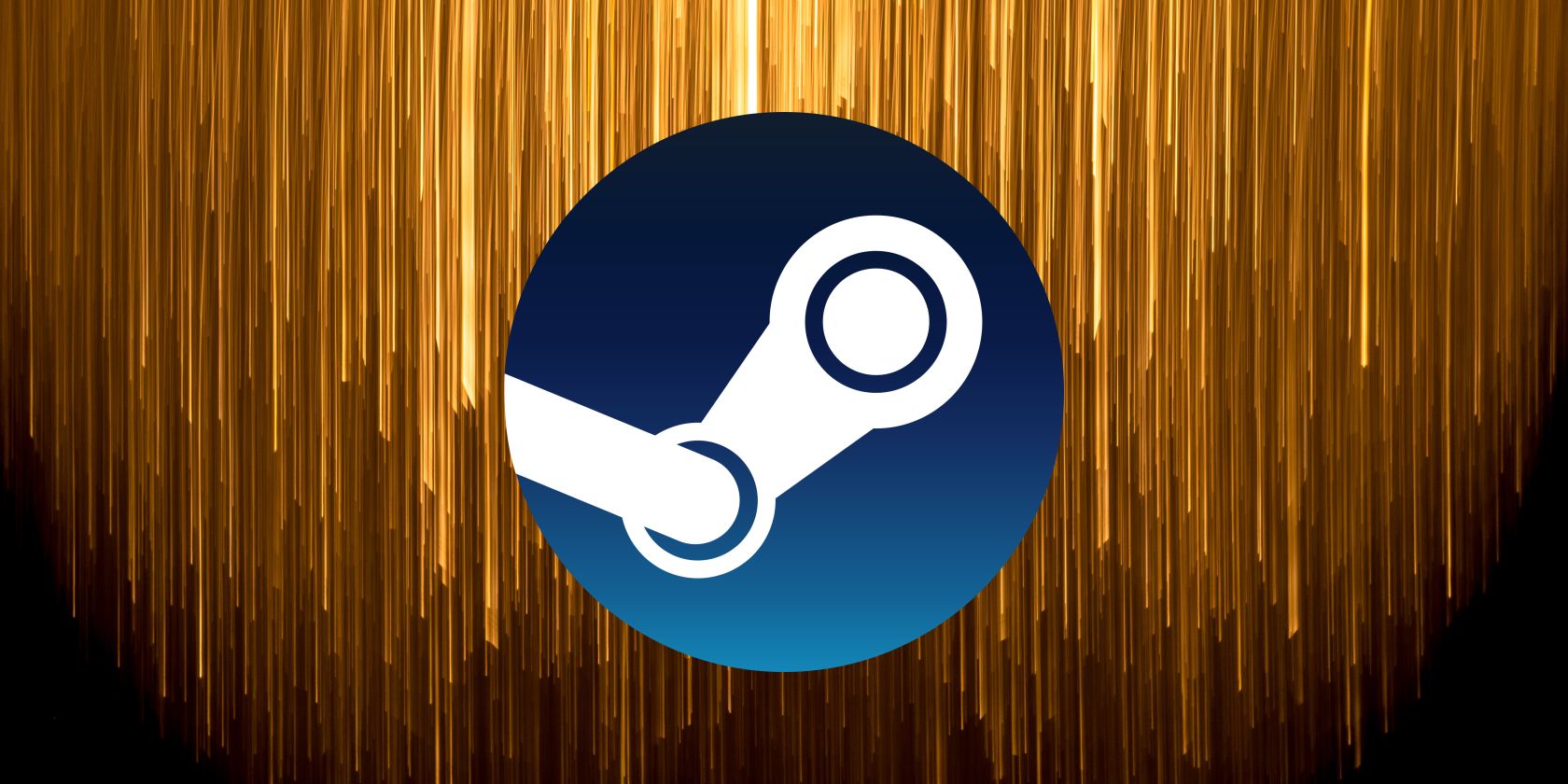 steam-logo-on-abstract-background