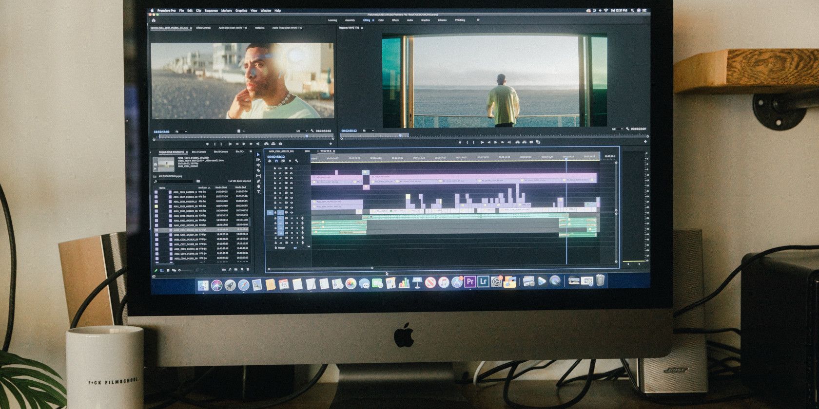 Adobe Premiere Pro monitors