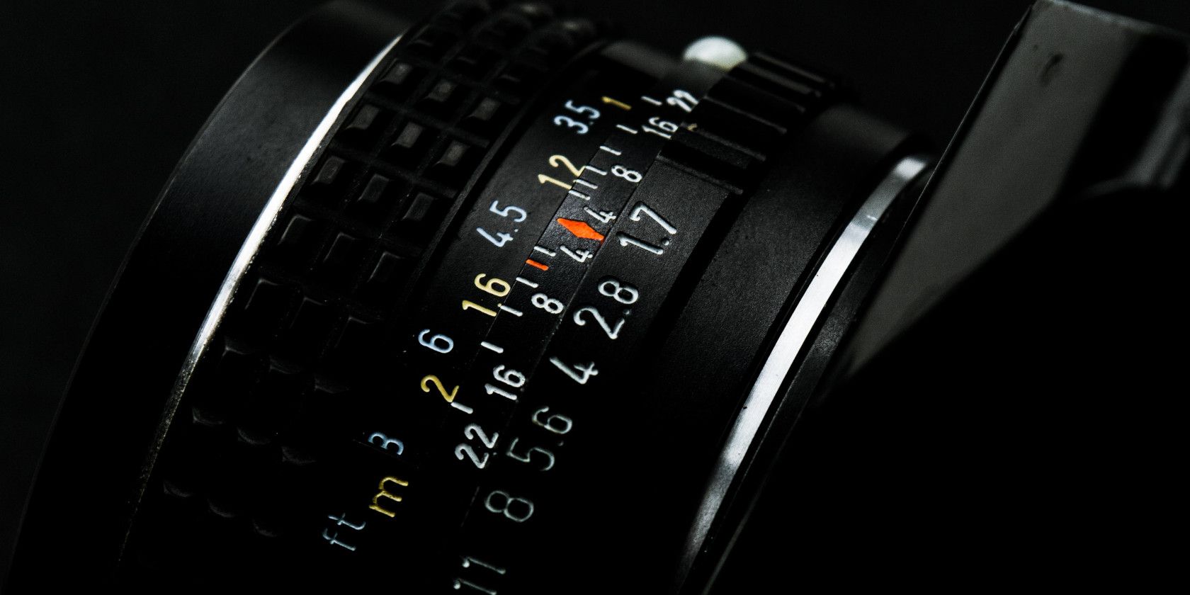 A close-up on a lens.