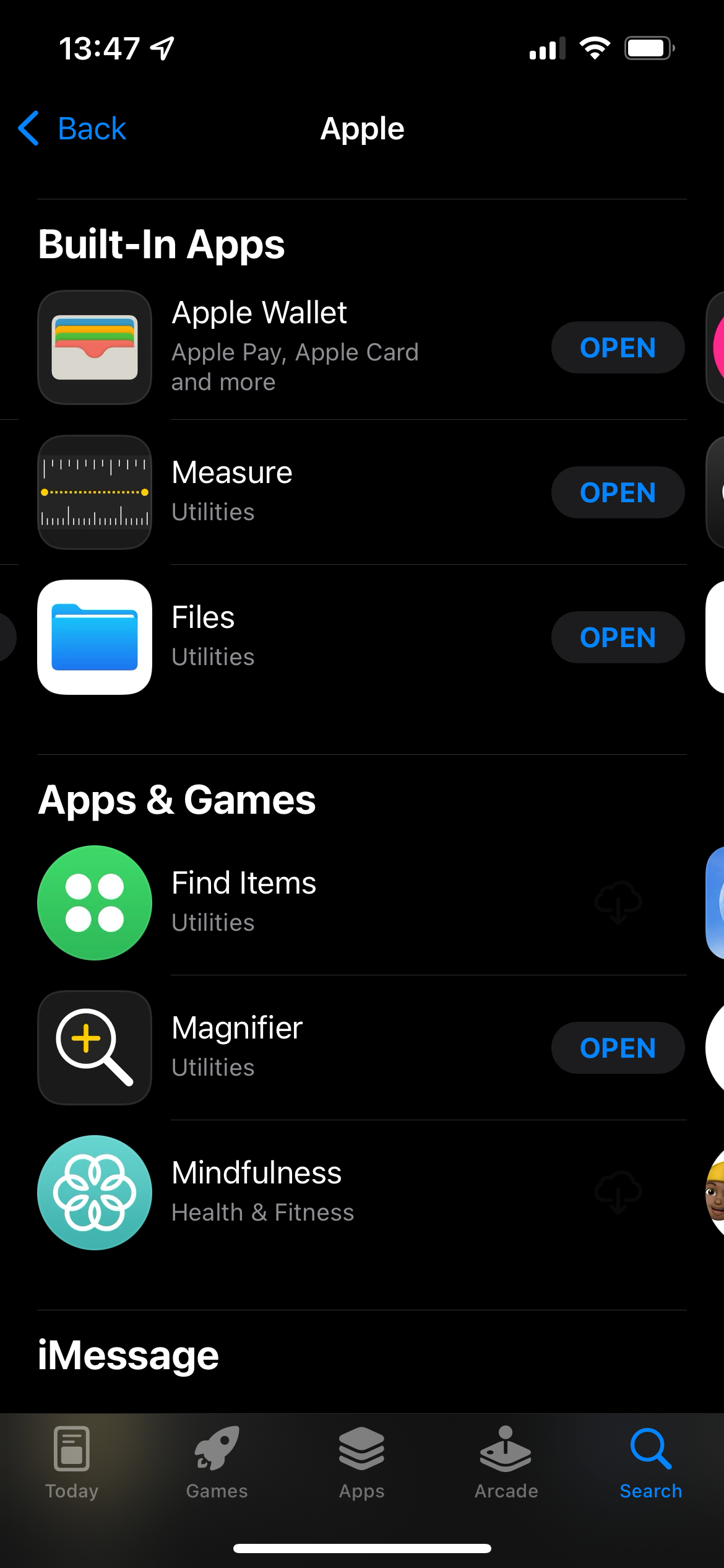 Apps by Apple App Store