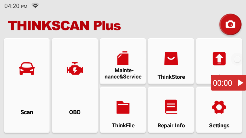 The Thinkscan Plus S6 has eight different functions