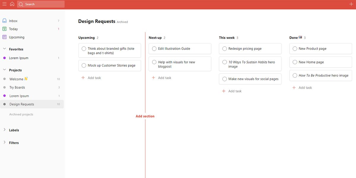 So organisieren Sie Ihre To-Do-Listen mit Aktionselementen - Action Items Todoist