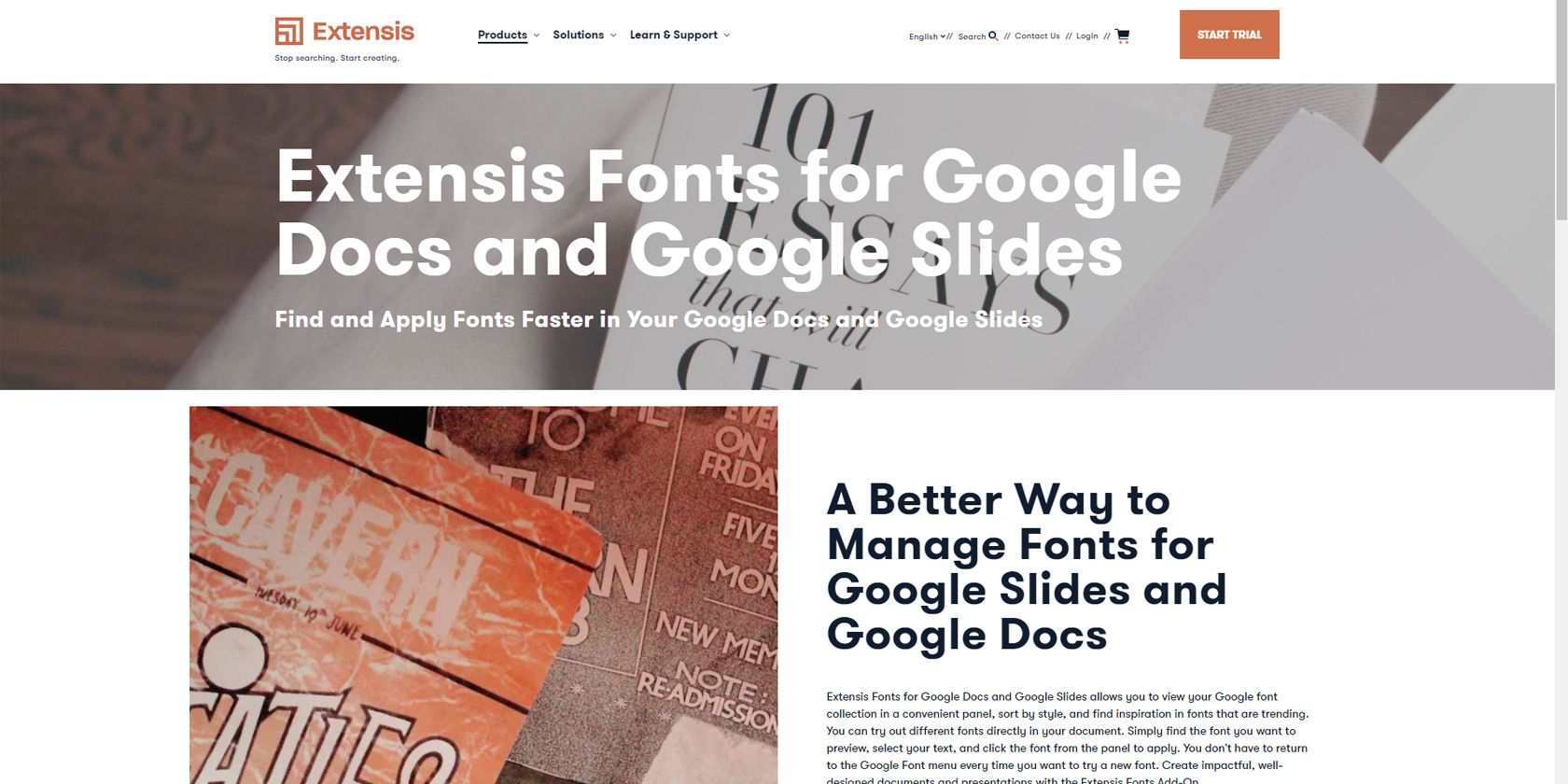 extensis fonts google slides add on