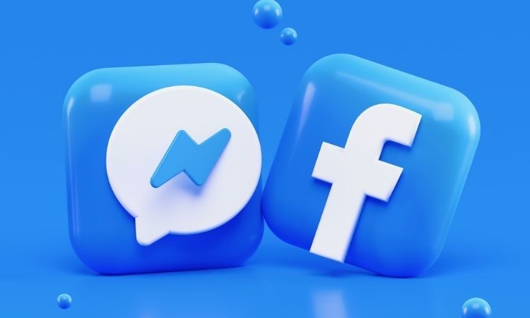 Facebook FB messenger logos