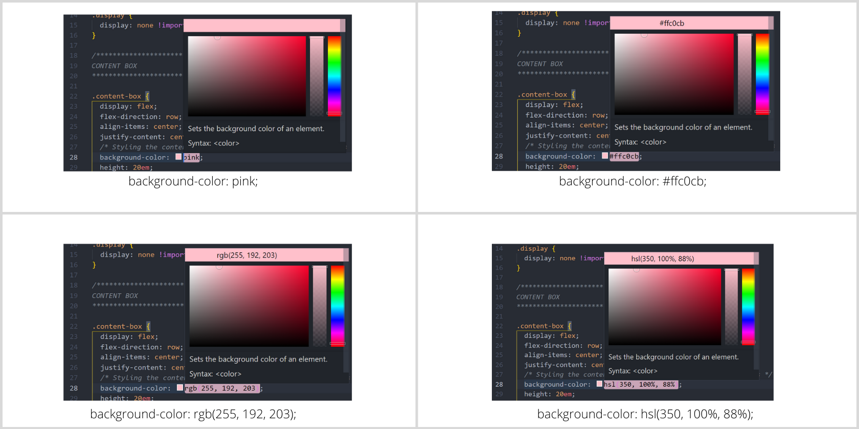 Getting started with CSS colors