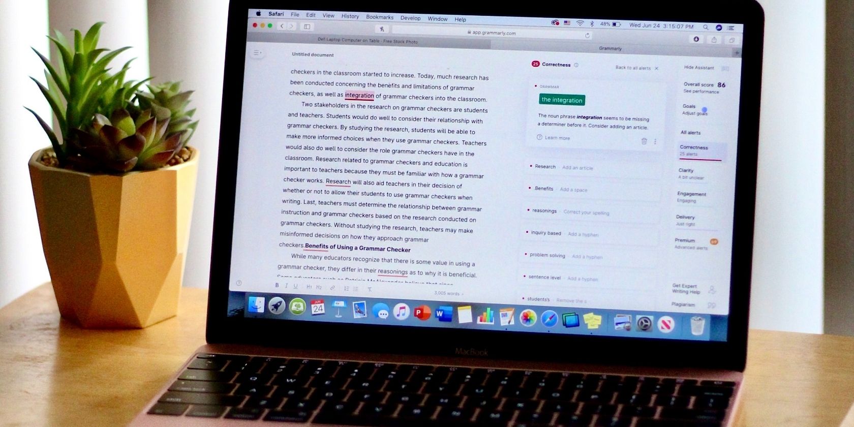 grammarly for safari mac