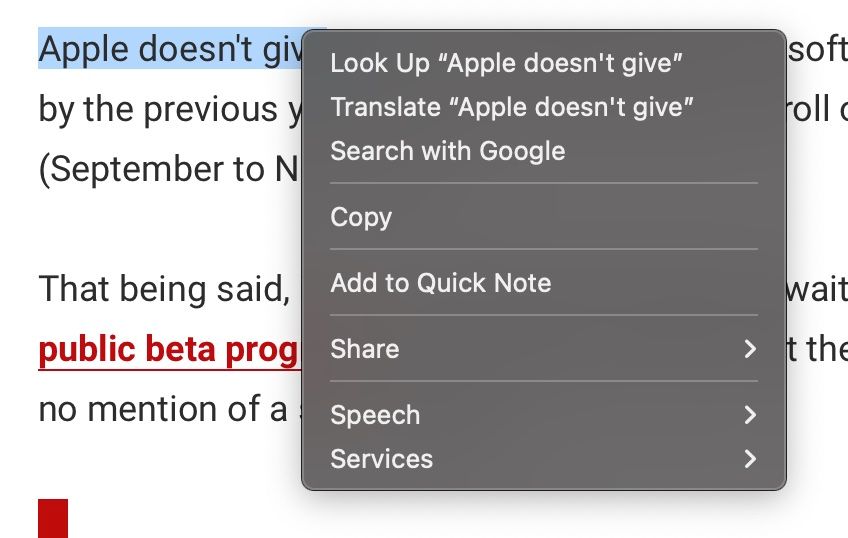 apple quick notes