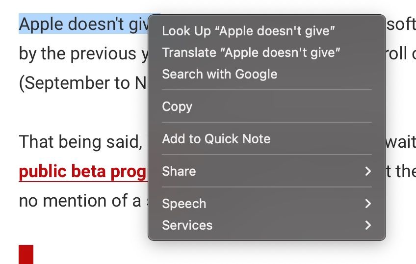 quick notes mac