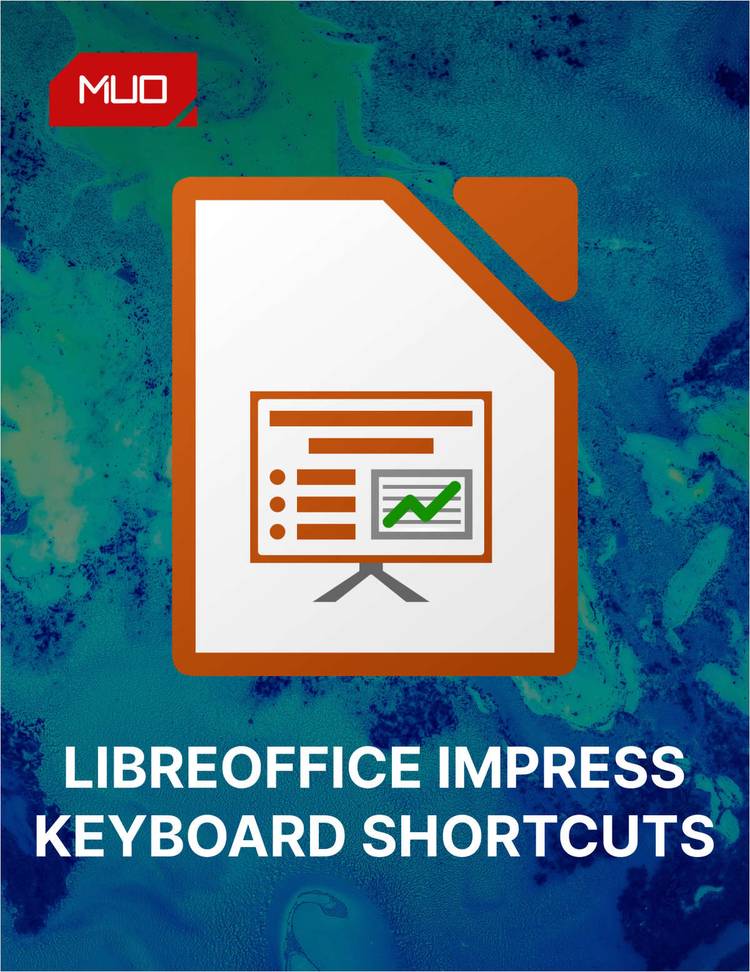 LibreOffice Impress Keyboard Shortcuts Cheat Sheet