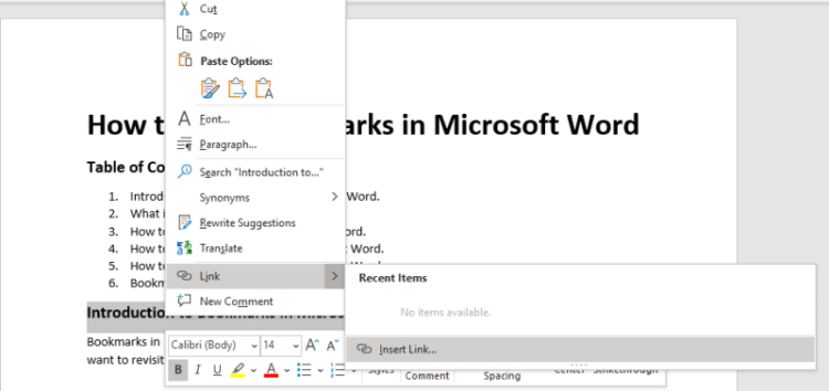 how-to-view-bookmarks-in-word-themetide