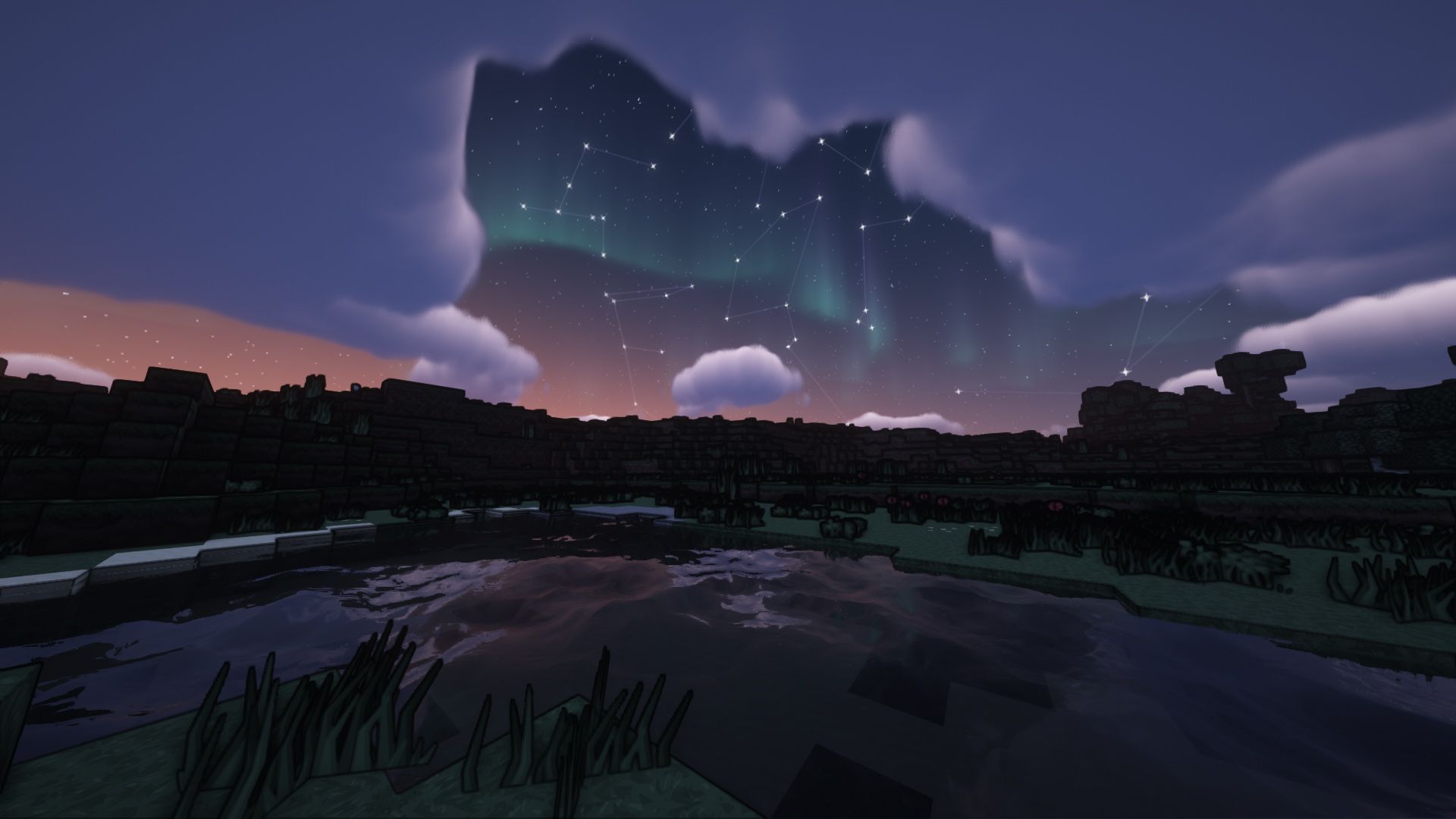 Minecraft With Texture Pack and Shaders Screenshot