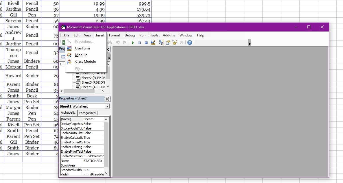 Modules - Come eseguire il controllo ortografico e grammaticale in Excel