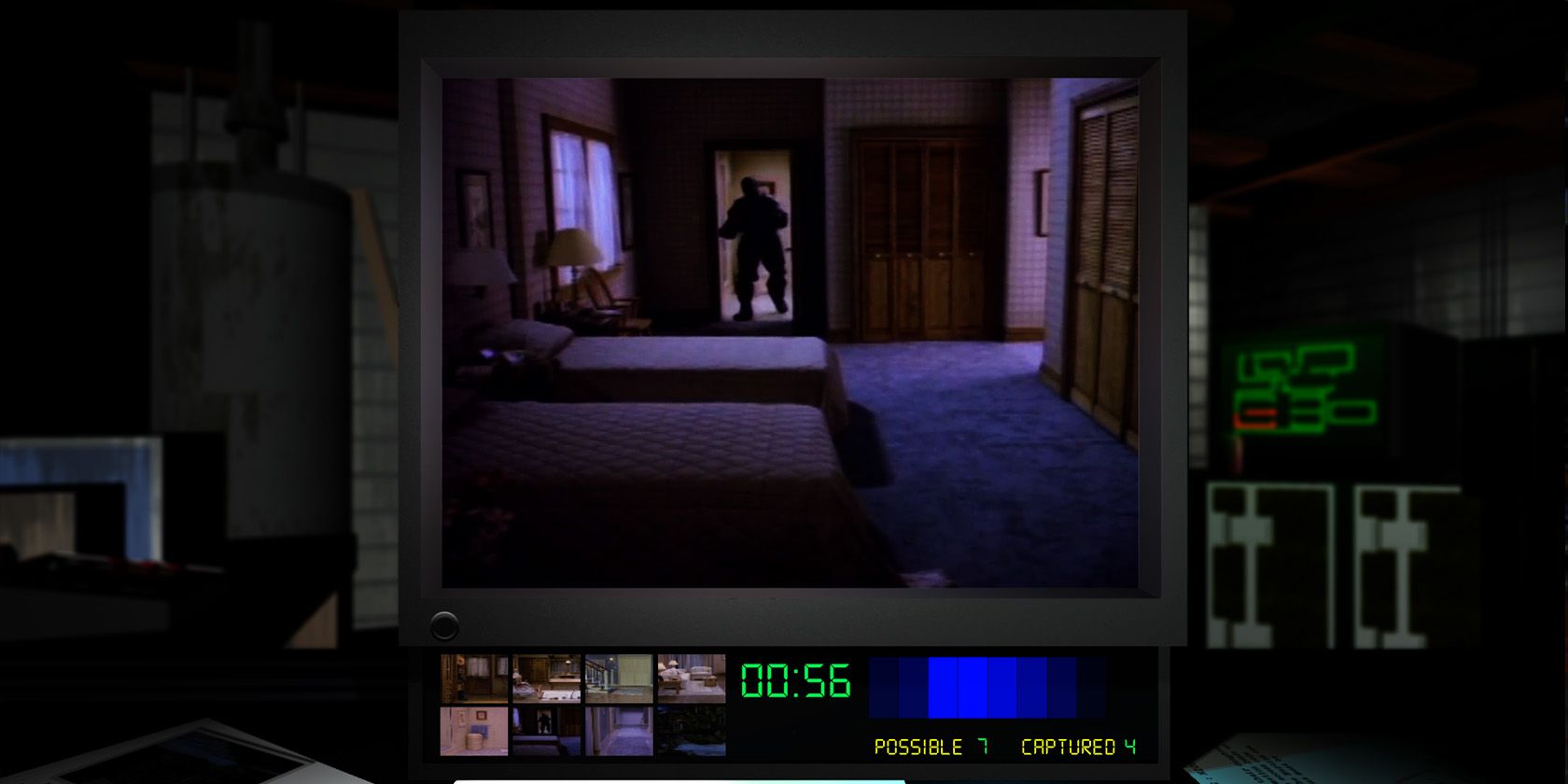Night Trap 25th Anniversary Screenshot Showing Auger Hobbling
