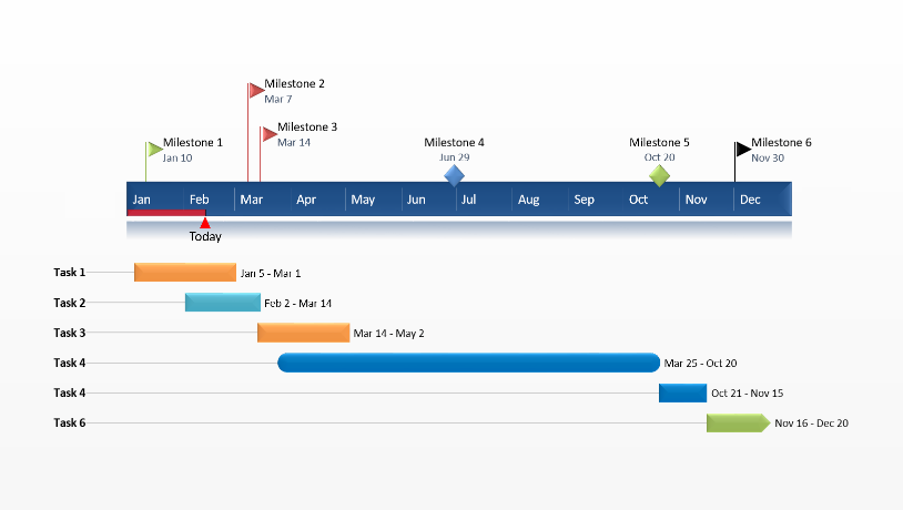 Office-timeline-project-plan-template