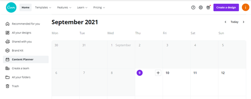 Scheduling-Content-On-Canva-With-Content-Planner