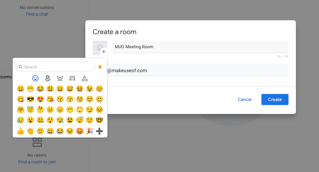 How to Create a Room in Google Chat