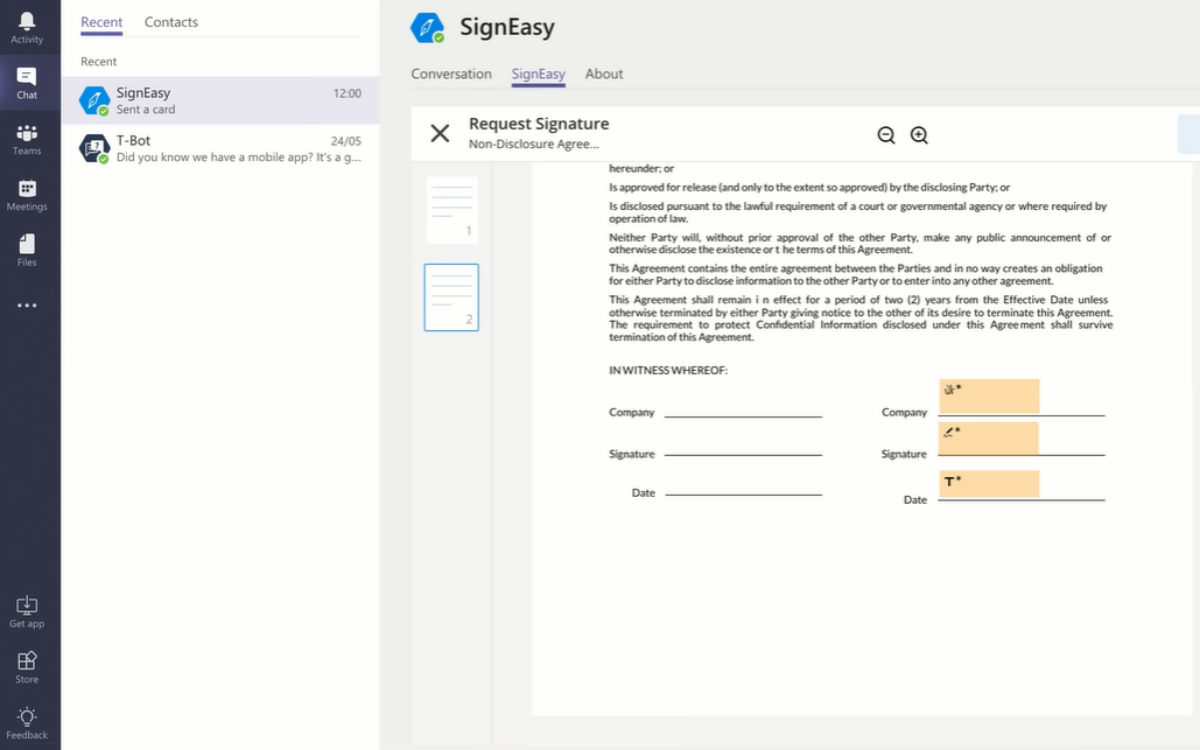 Sign_Easy Application Window