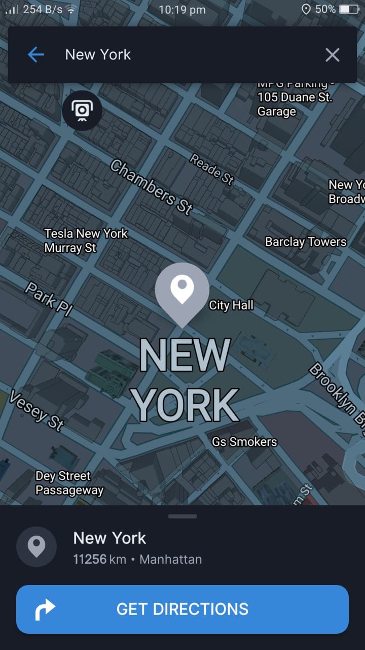 Sygic - Search Result for New York City