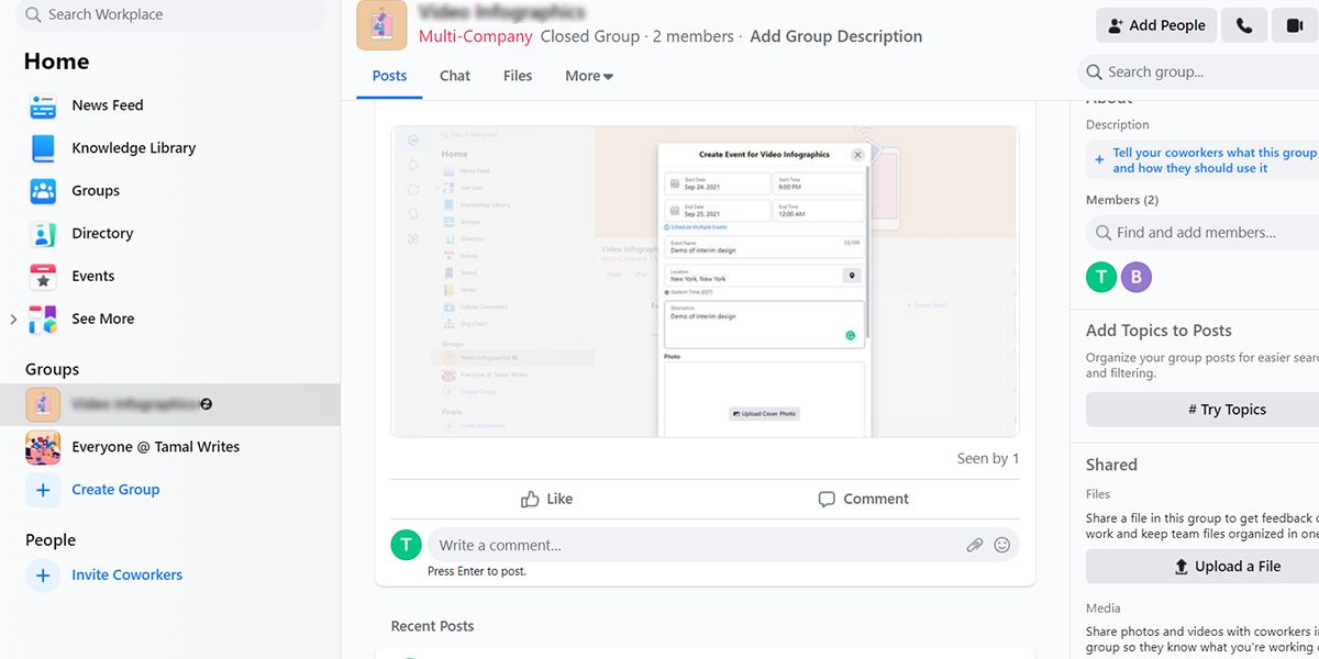 Microsoft Teams vs. Workplace von Facebook: Welches sollten Sie verwenden? - Teams Vs Workplace Workplace Files Management