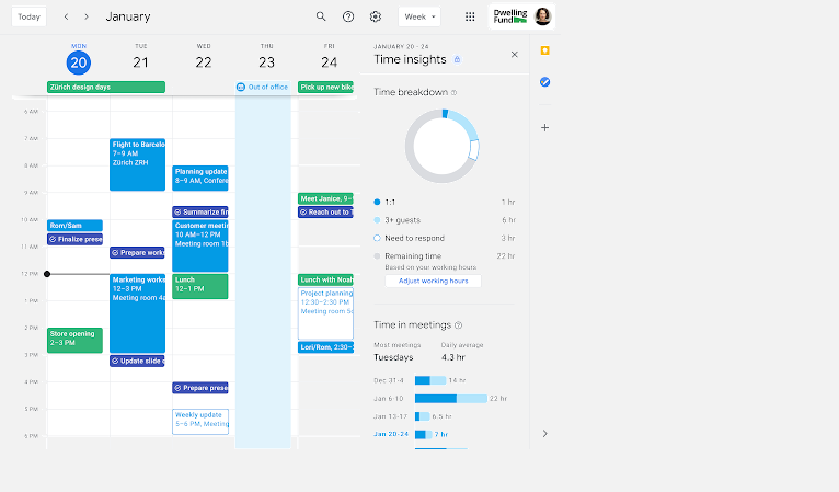 7 neue Google Workspace-Funktionen, die es im Jahr 2021 wert sind, ausprobiert zu werden - Time Insights 1