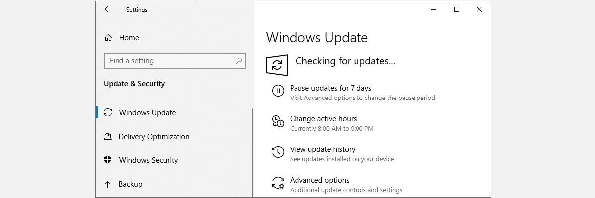 Windows Update Checking for Updates - Come risolvere l’errore di aggiornamento di Windows 0x80070057