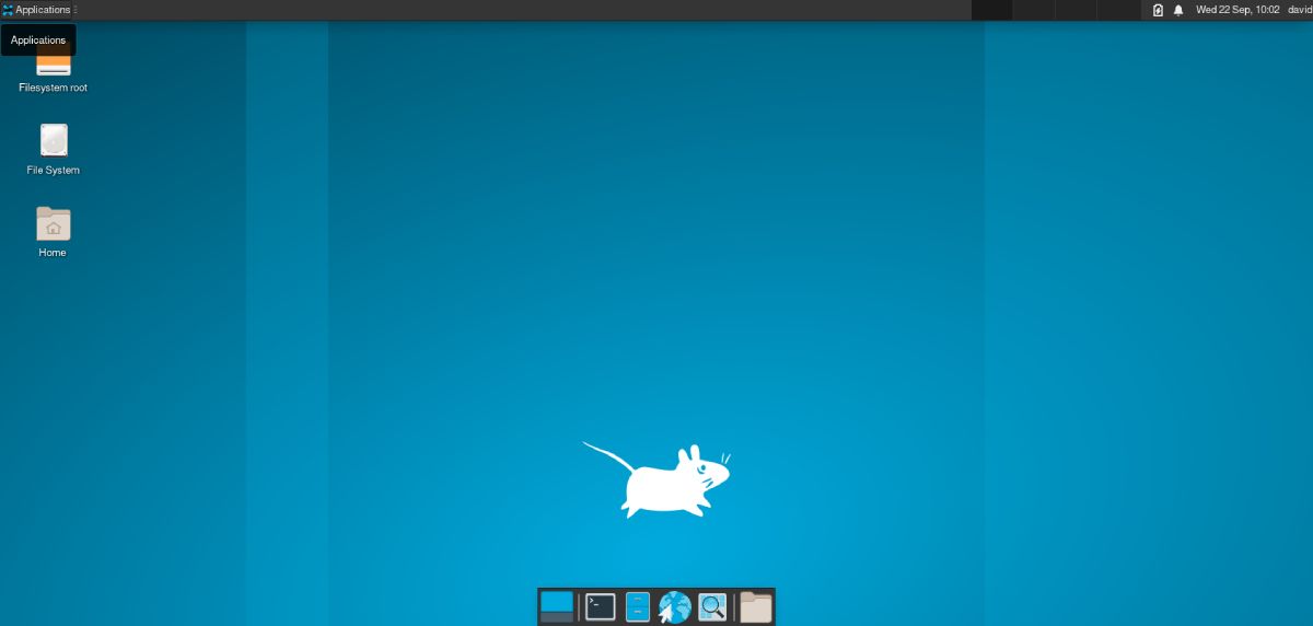 a desktop environment in Linux