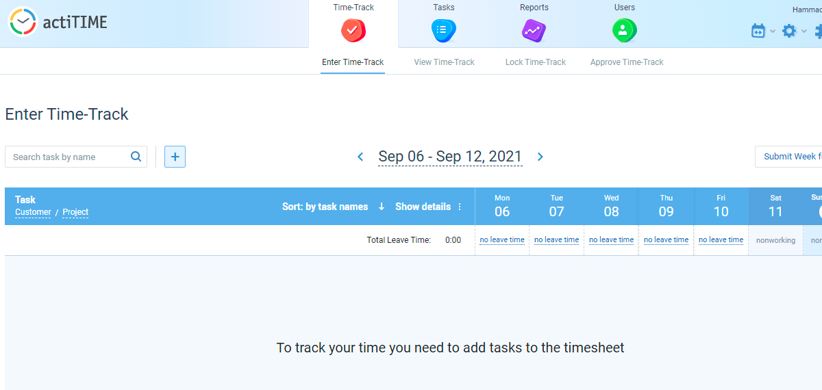 toptracker add manual hours