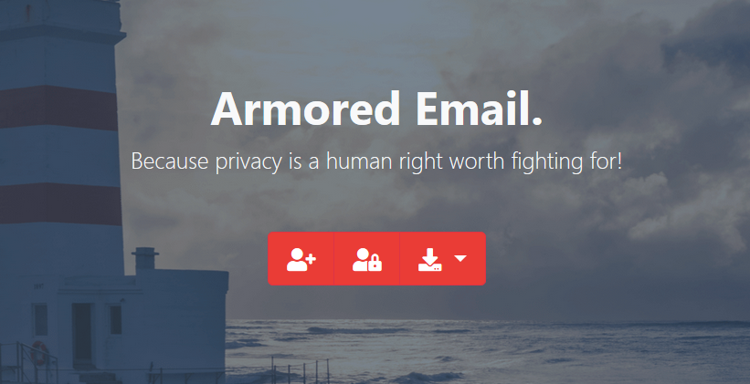 armoured email