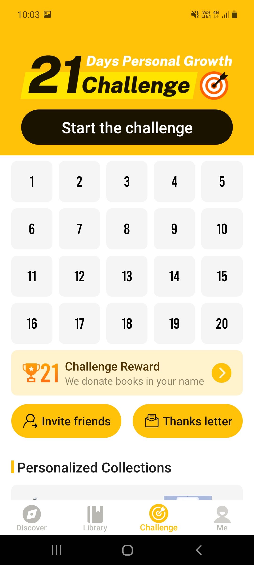 bookey challenge feature