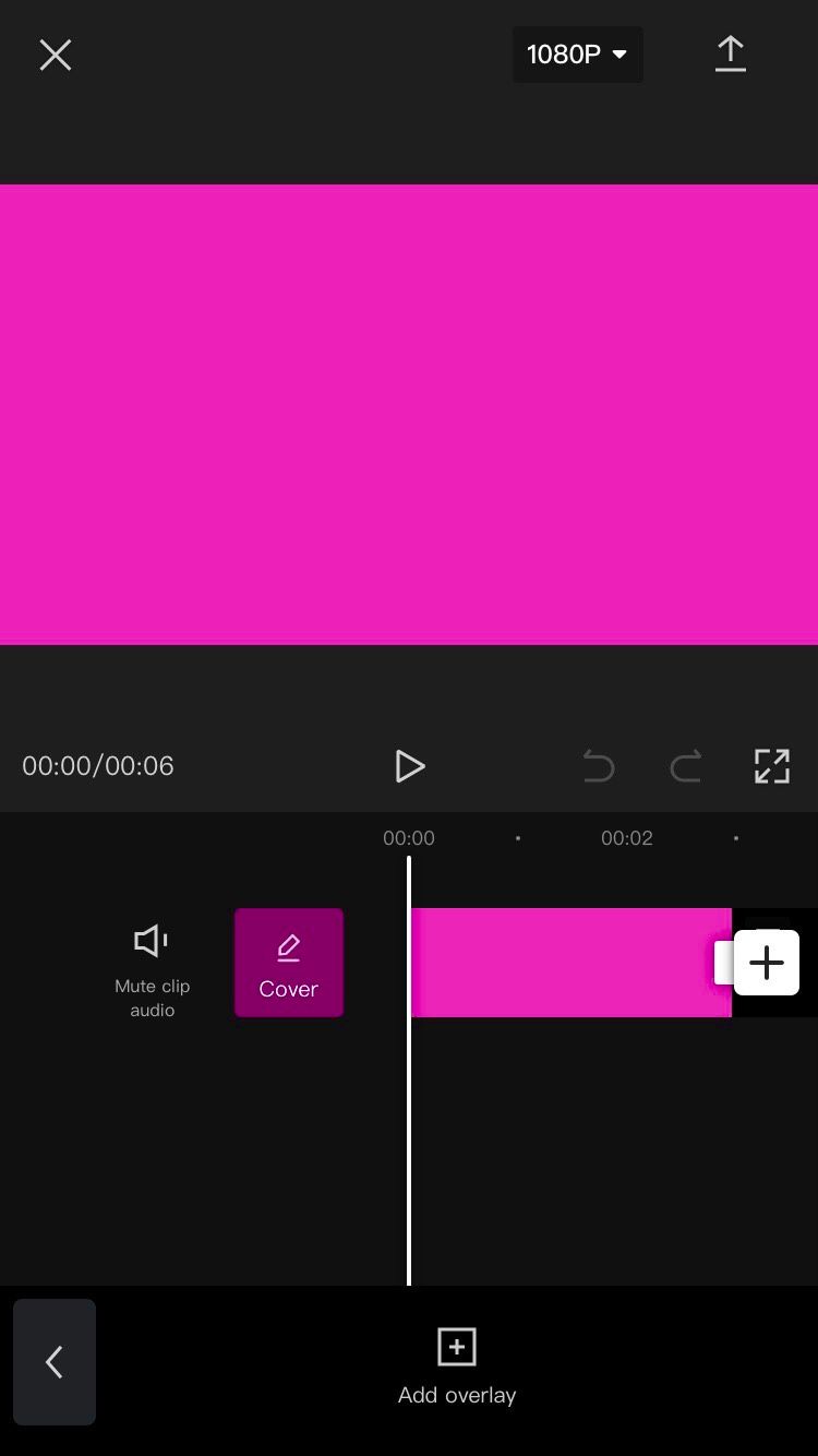 CapCut Add Overlay