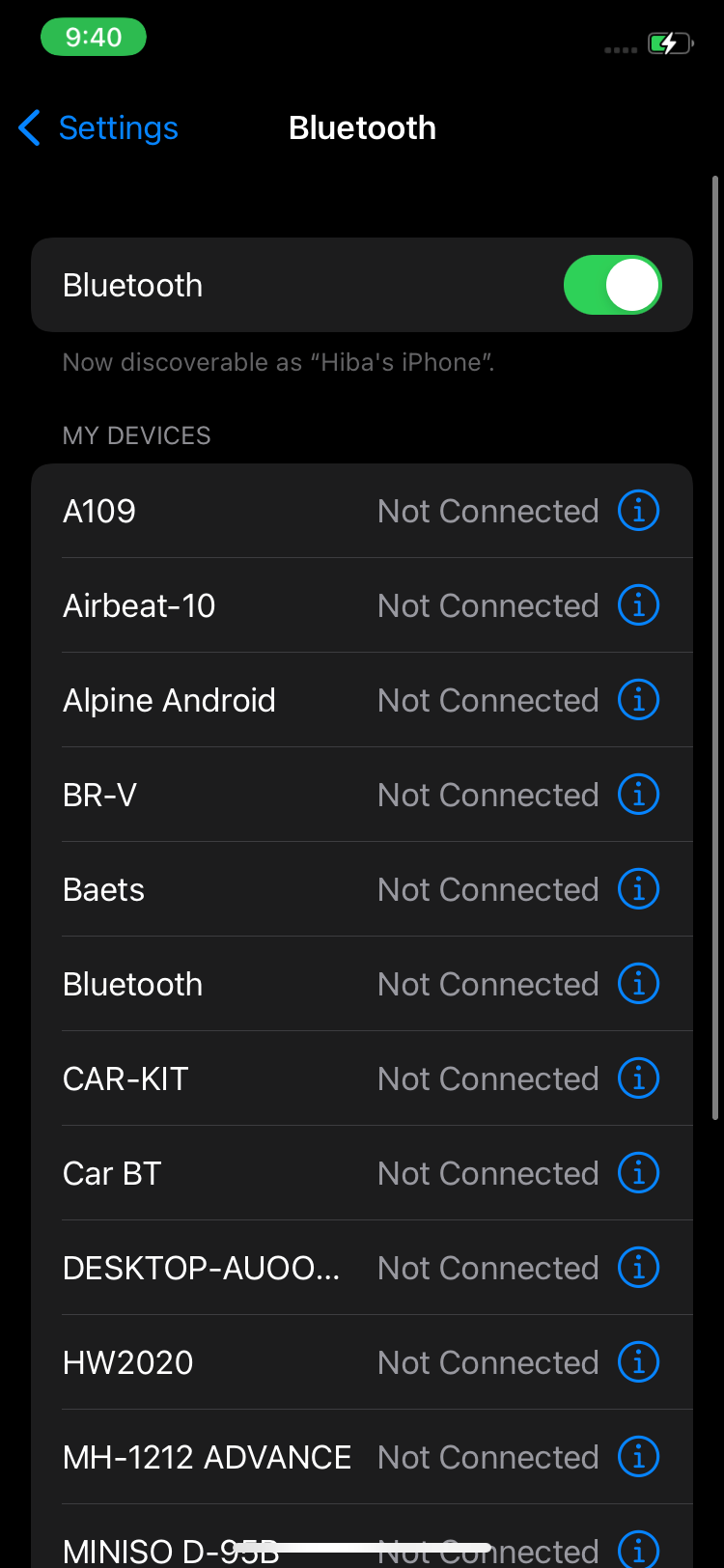 connect bluetooth