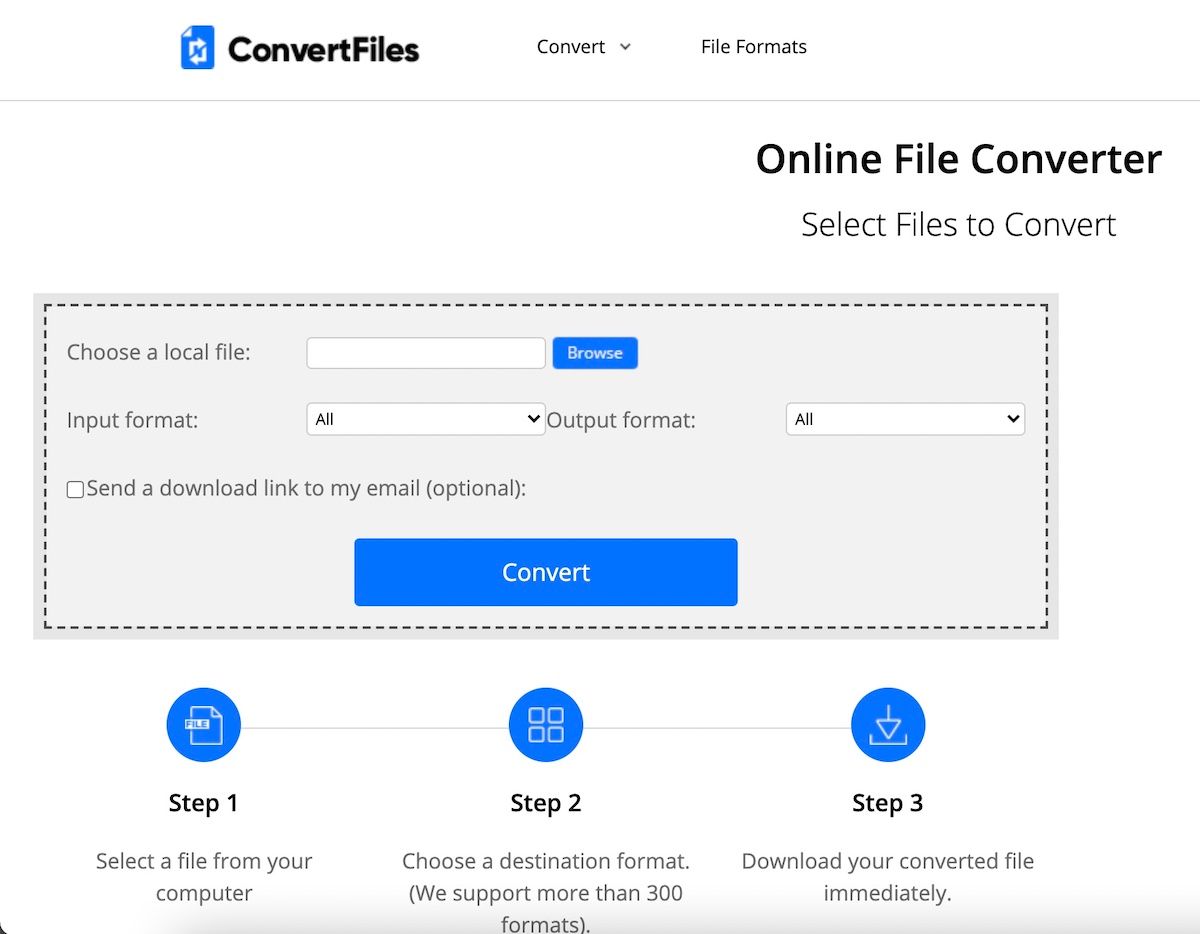 convertfiles online files converter