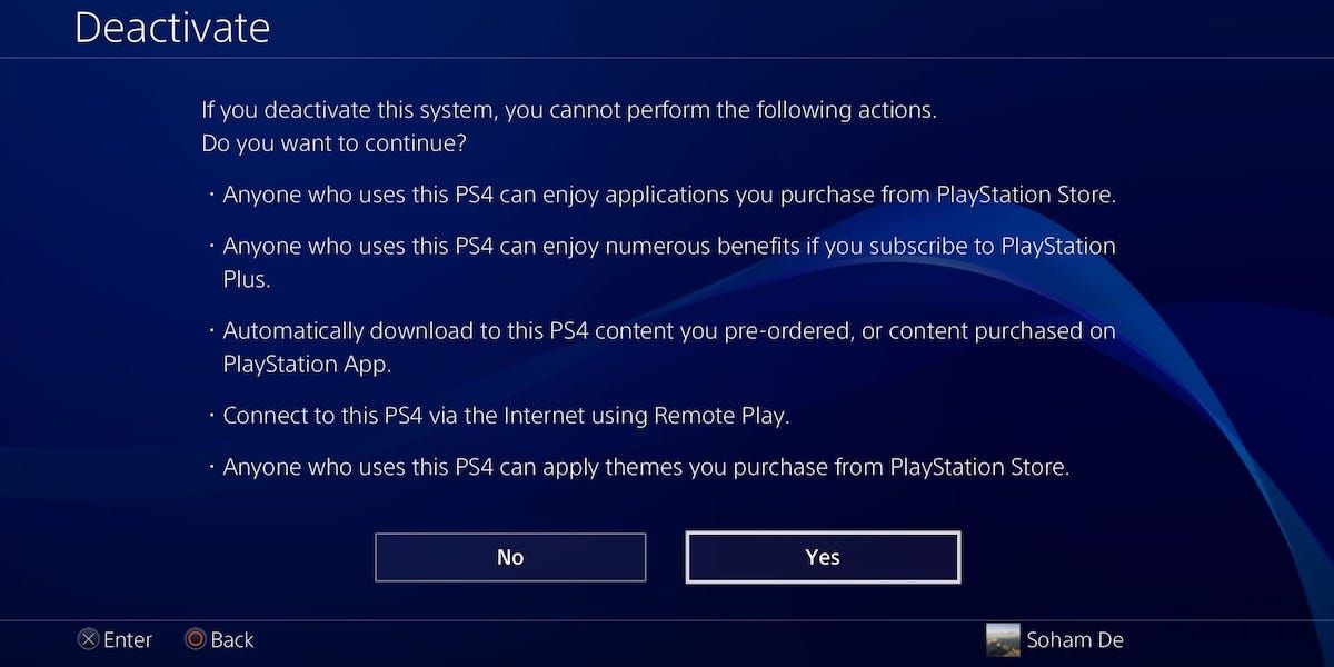 deactivate as primary ps4 - Come collegare la tua PS4 al tuo telefono