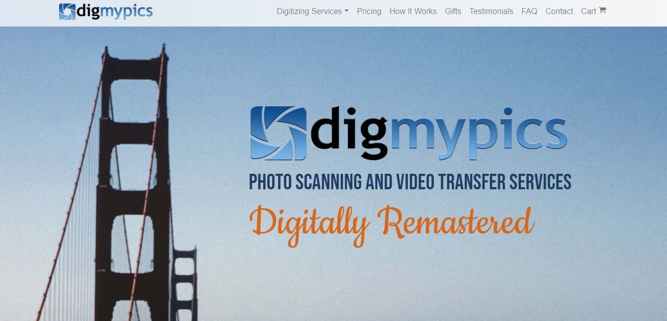 DigMyPics scanning service