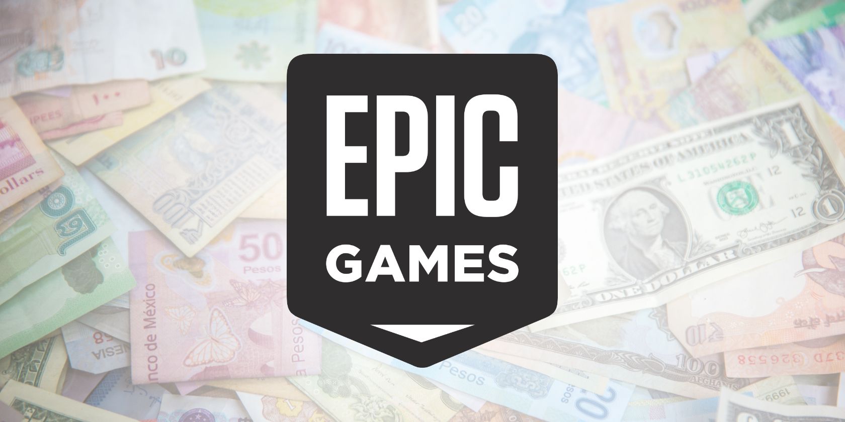 epic games logo on money